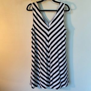 Loft Casual striped dress